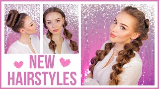 НОВЫЕ ПРИЧЕСКИ на длинные волосы | NEW HAIRSTYLES