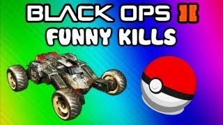 Black Ops 2 Funny Kills & Killcams - Rc-Xd C4, Pokeball Kill, Patrick Star Trolling & Fun