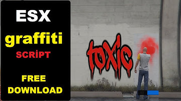 ESX | Graffiti spray paint script / 1k+ free scripts
