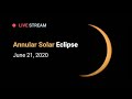 Annular Solar Eclipse 2020 - Ring of Fire - from many locations