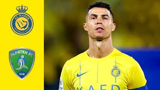 Al Nassr x Al Fateh 2-1 HIGHLIGHTS | Cristiano Ronaldo GOAL