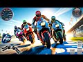 Bike Racing Skill Test High Speed Moto Racing Bike Racing Challenge Shorts