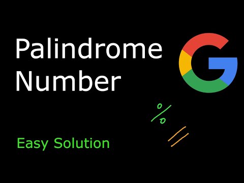 Palindrome Number | LeetCode 9 | Python