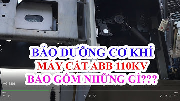 Bảo Dưỡng Cơ Khí Máy Cắt ABB  110kV  Bao Gồm Những Hạng Mục Gì?
