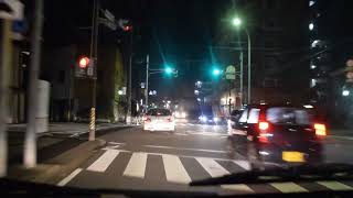 night city drive in Kyusyu Japan 2/2  November