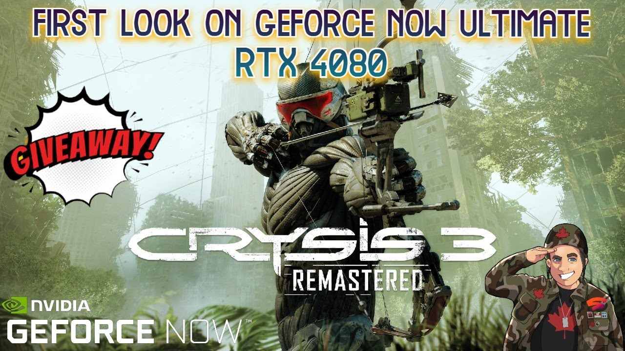 Crysis 3 Remastered gameplay – GeForce NOW Ultimate RTX 4080 | Steam | Giveaway