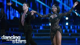 Normani and Val Chmerkovskiy Tango\/Foxtrot Fusion (Week 10) | Dancing With The Stars