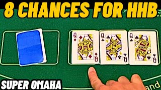 Pressing Bets and Overstaying My Welcome! Super Omaha Poker screenshot 1