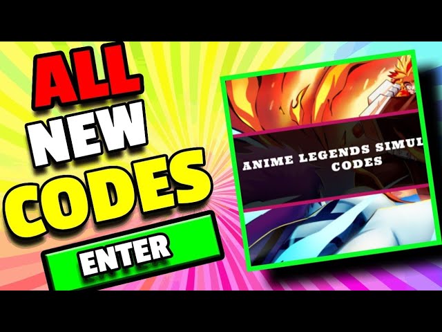 Anime Legends Simulator Codes - Roblox - December 2023 