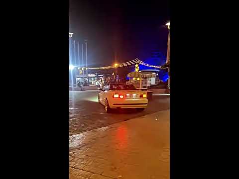 gece bmw snap bmw dış çekim snap