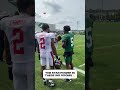 WR link up at Training Camp 🔗 #widereceiver #emekaegbuka #garrettwilson #buccaneers #jets #nfl