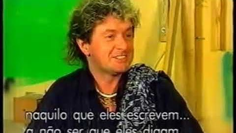 Yes Interviews: 1993 - Jon Anderson on MTV Brazil