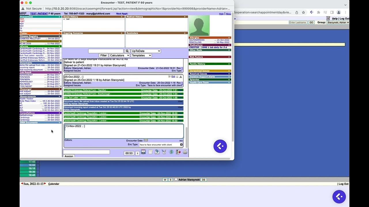 What are eForms in OSCAR EMR Time saving eForms example usage and