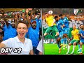 Crazy manjapadda india fans take over asian cup vs australia