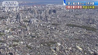 3割の企業が赤字、利益は半減　東証1部4－6月決算(20/08/16)