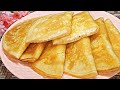 Быстрый и Вкусный ЗАВТРАК или перекус! Нежнейшие ленивые блинчики с начинкой. Простой рецепт.