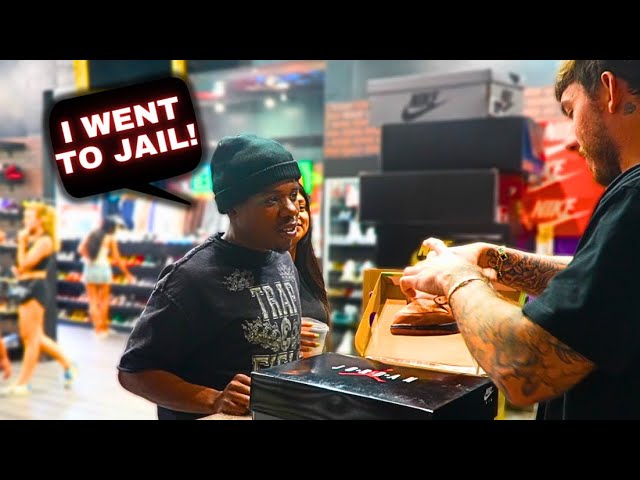 He Got ARRESTED Then Sold His Shoes!! - YouTube display picture 1