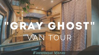 AWD Transit 148' Extended Van Conversion with Modular Shower and Electric Bed TOUR