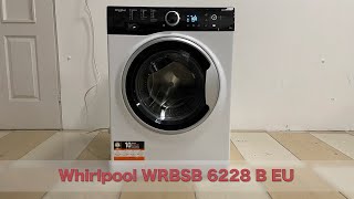 Whirlpool WRBSB 6228 B EU elöltöltős mosógép bemutató