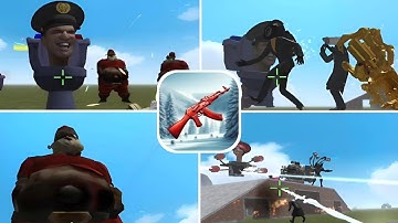 Winter Frozen Bot New Update Nextbots Titan Speakerman, Skibidi Toilet