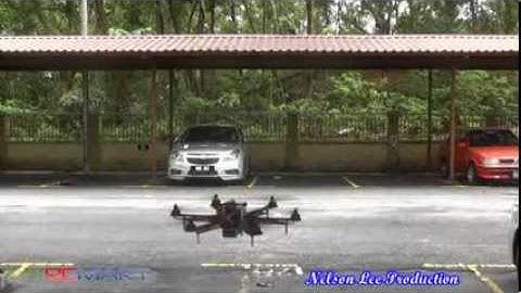 RCX CF330 6-Axis Hexacopter Combo - Maiden Flight