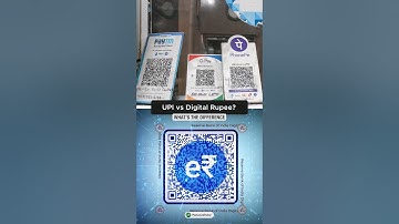 Digital Rupee vs UPI – What