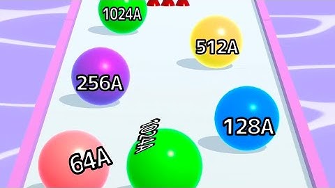 Ball Run 2048 💸🎱🏀 MAX LEVELS!! All Levels Gameplay Walkthrough Android, iOS NEW UPDATE