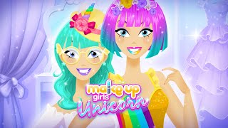 Unicorn Makeup and Style 🌈 Fun makeup game screenshot 5