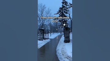 Time when life feels unreal pt:12