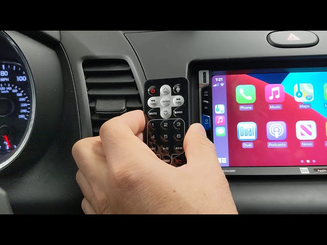 Dual Electronics - 7 AV Media Receiver with Apple CarPlay and Android Auto  - XDCPA10BT