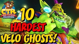 Top 10 HARDEST Velo Ghost Time Trials - Crash Team Racing Nitro Fueled screenshot 3