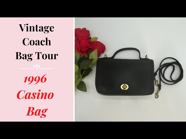 Vintage Coach Bag Tour | 1996 Casino Bag | Cristina Moda Vintage
