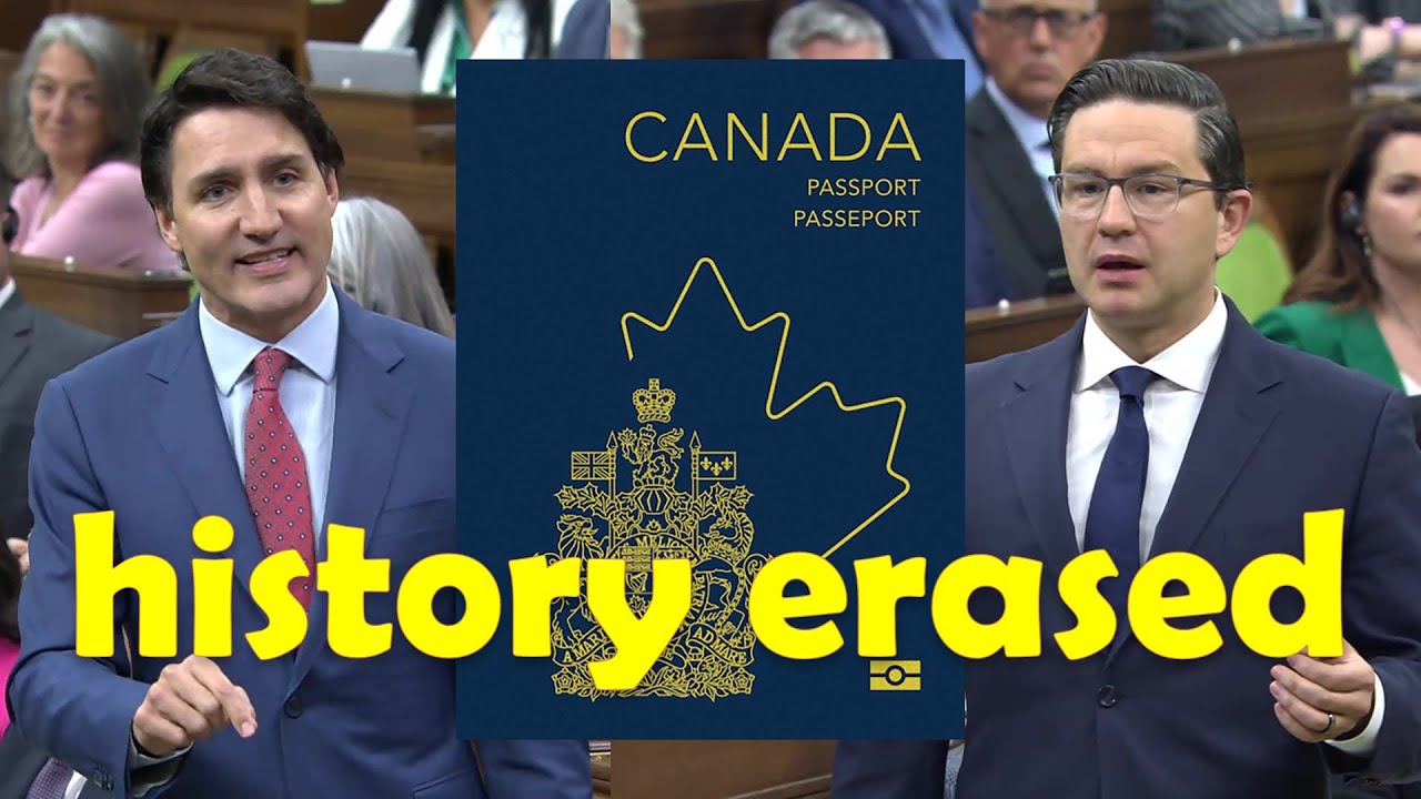 Why does Trudeau want to erase important parts of Canadian history
