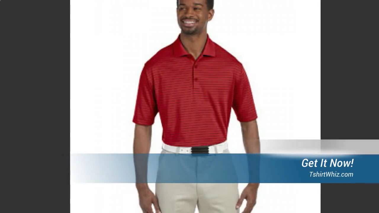 adidas button down collar golf shirt