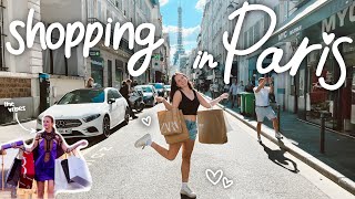 COME SHOPPING WITH ME IN PARIS | paris shopping vlog &amp; haul!