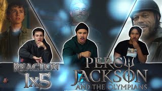 Percy Jackson | 1x5: “A God Buys Us Cheeseburgers” REACTION!!