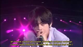 bapsae - bts live performance with lirik dan terjemahan ( rom/ina )