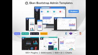 Ekan Admin - Bootstrap Admin Panel And Software Dashboard