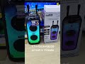 dB-Audio KTV-PBOX-K82SD w/ built in karaoke 21,000 songs &amp; free 2 rechargeable wireless 🎤🤩 #dbaudio