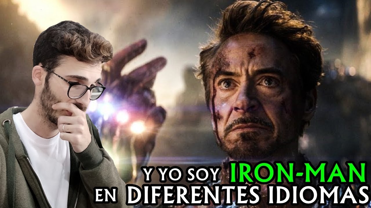 Doblaje De Voz De Iron Man Español