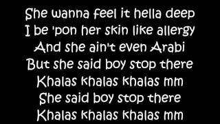 Geko ft. Ardz Ardz - Khalas | Lyrics