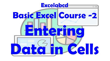 Excel Basics Mastery | Video 2: Entering Data in Cells Like a Pro