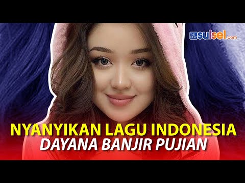Youtuber Cantik Kazakhstan Dayana Nyanyikan Lagu Berbahasa Indonesia. Banjir Pujian Netizen