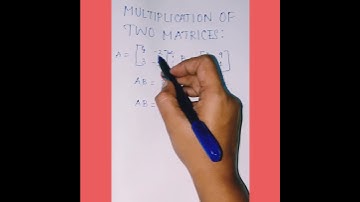 Multiplication of two matrices