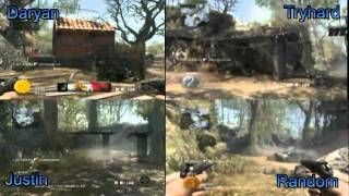 Sharpshooter Fun nights ep1- 4 player split screen match 1- jungle