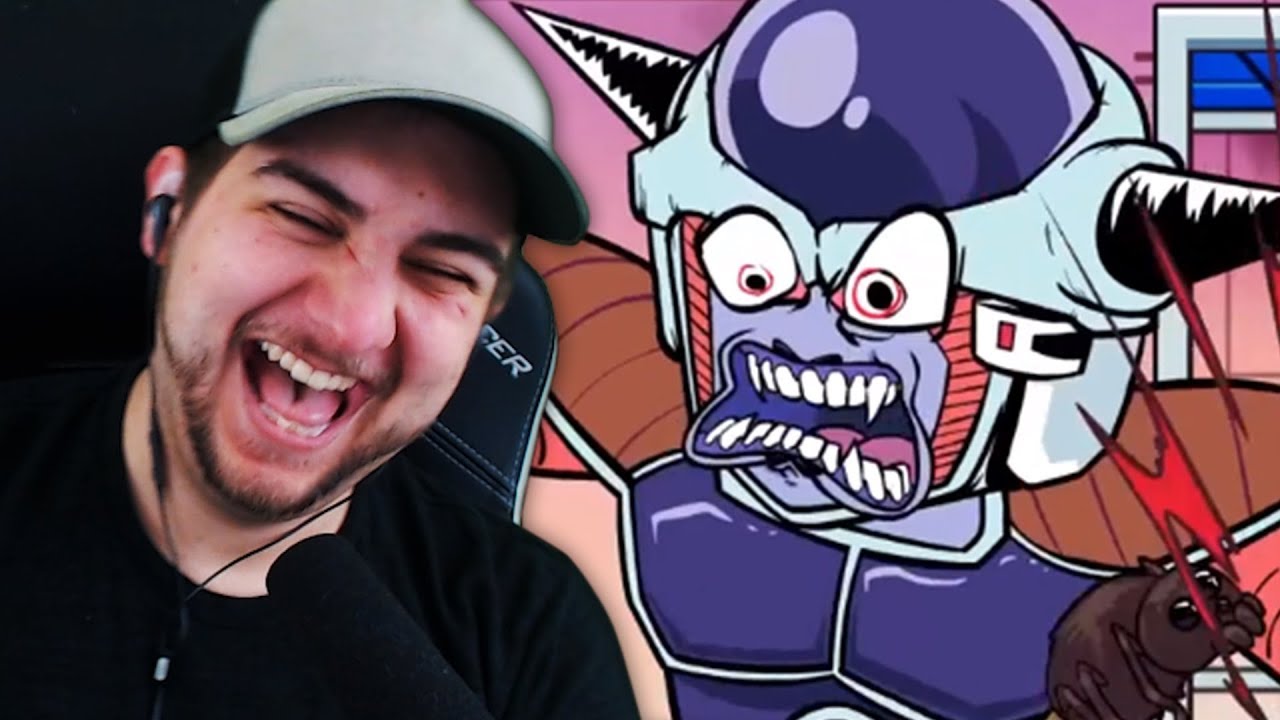 The FUNNIEST Dragon Ball Z Collab Animation CONTINUES?! | Kaggy Reacts to Dragonball Z Collab (2/3)