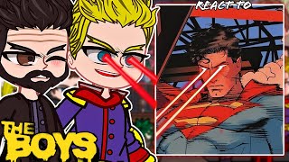 The Boys React to Superman || Injustice || Gacha React - Tiktok Edits