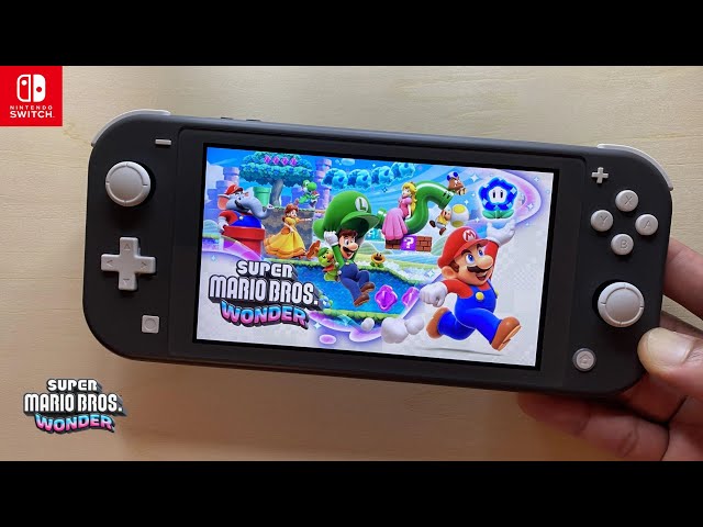 Super Mario Odyssey • Nintendo Switch Lite Gameplay 