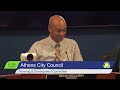 Athens City Council - January 12, 2026