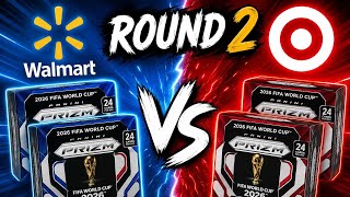 Walmart vs Target Round 2!! 2026 FIFA World Cup Panini Prizm Blaster Box Opening!!
